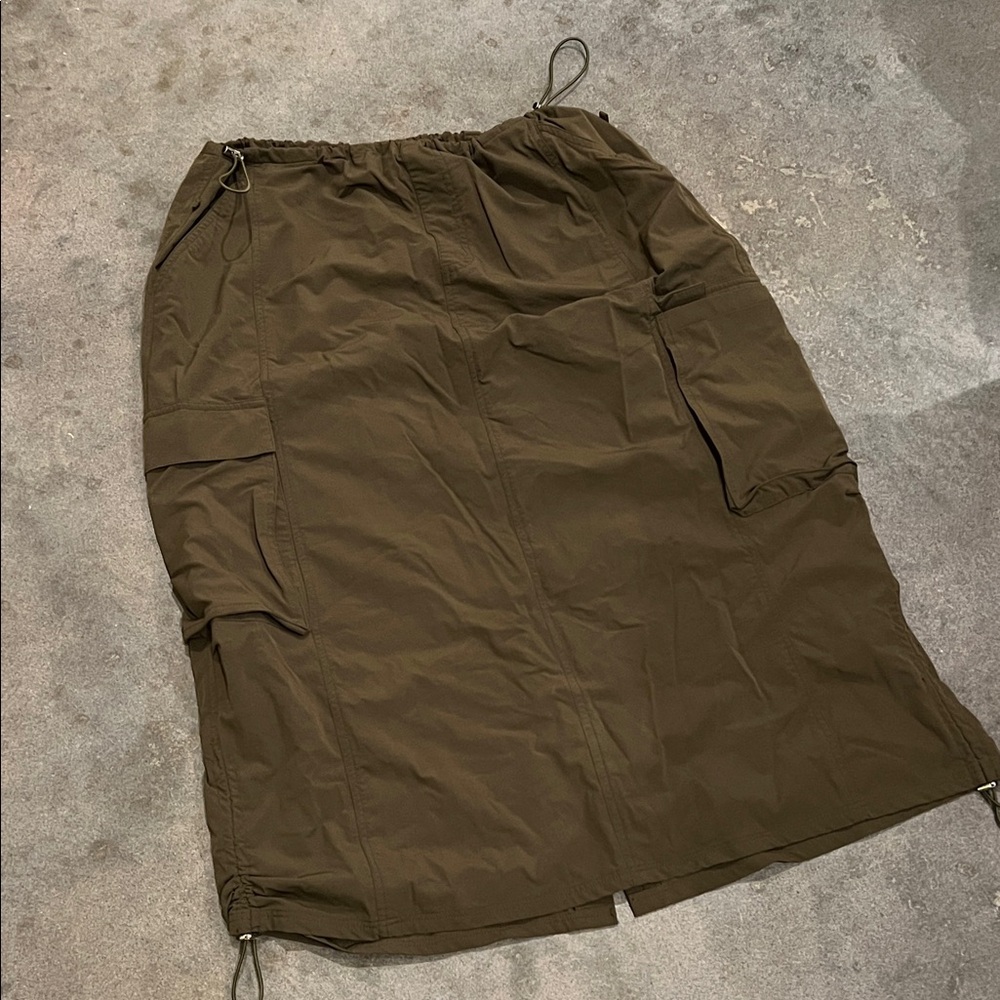 Olive Green Women's Skirt